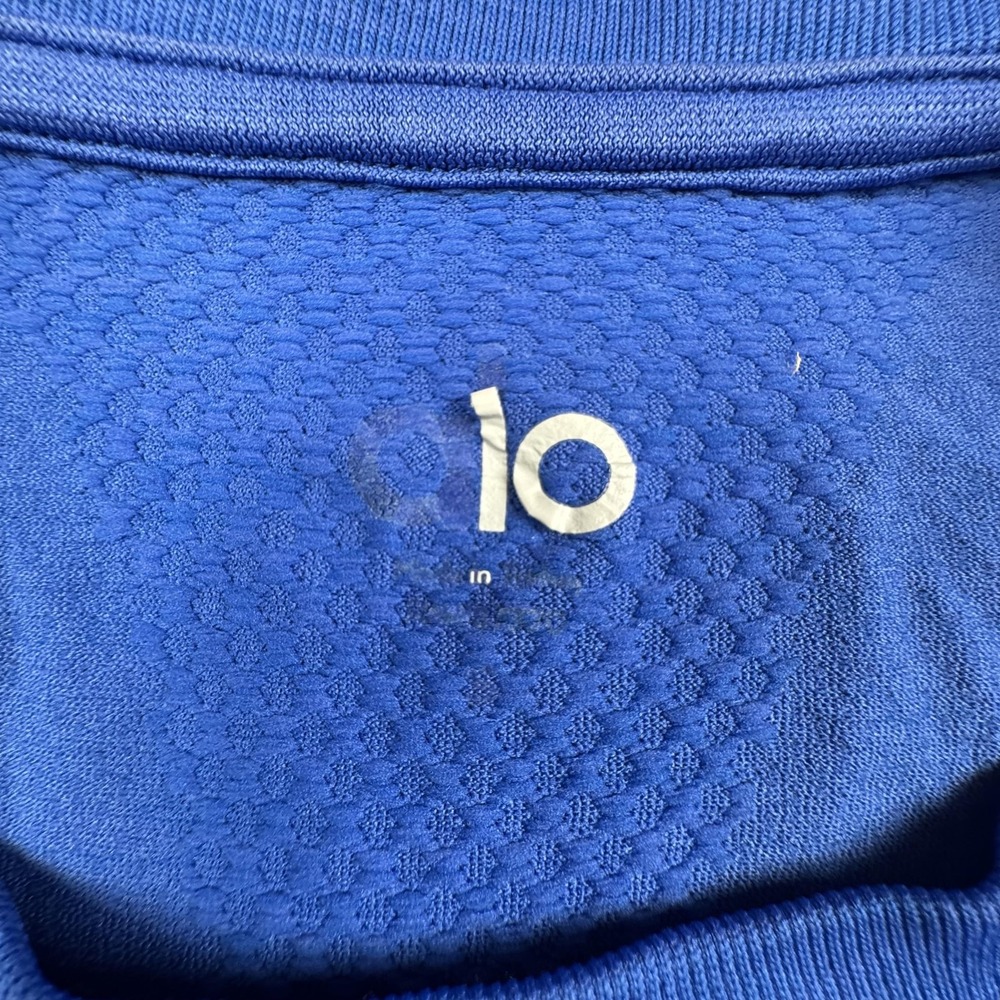 Alo Tank Top Mens Small Blue Sleeveless Seamless Lightweight Yoga Gym Athletic - Picture 4 of 7
